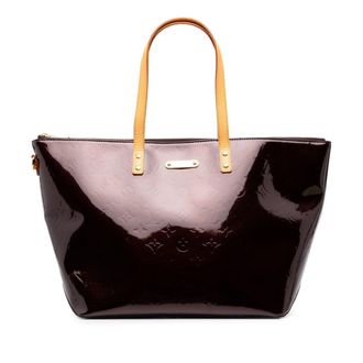 Louis Vuitton Amarante Purple Patent Leather Leather Shoulder Bag Tote Bag (Pre-Owned)