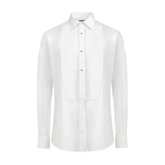 Dolce & Gabbana Heren, Overhemden, Wit, Maat: XS Katoen