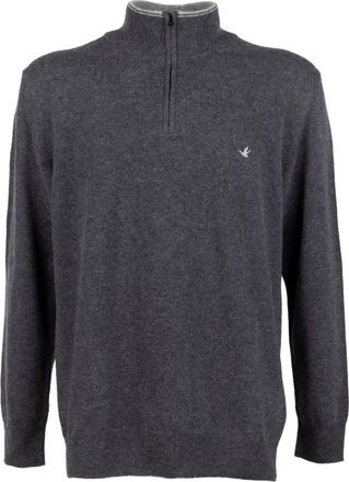 Brooksfield Maglione con zip - Grigio