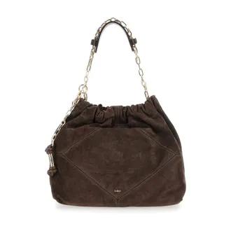 BA&SH Dames, Tassen, Bruin, Maat: ONE Size Su&egrave;de