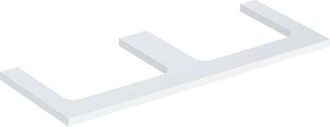 Keramag Keramag - Geberit One Placa De Lavabo, Doble Recorte, Para Lavabo De