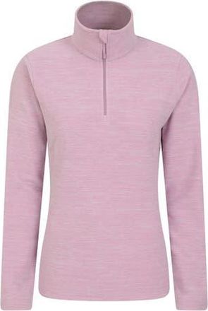 Mountain Warehouse Snowdon Melange Fleece Top in Light Pink at Nordstrom, Size 18