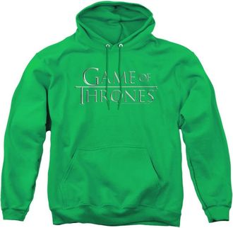 Gildan Game Of Thrones Chrome Logo Adult Pull Over Hoodie / Hooded Sweatshirt