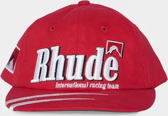 Rhude Men & apos;s Moonlight Dual Striped Cotton Cap