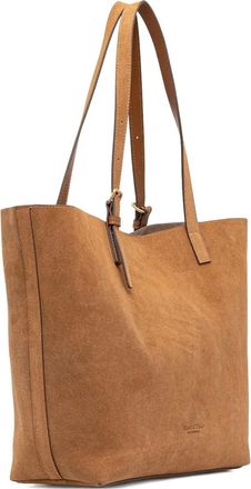 Marc O'Polo Borsa tote grande con fibbia - Marrone