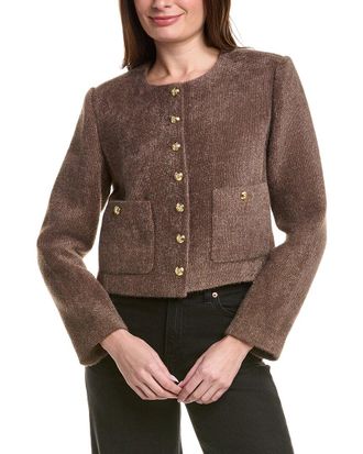 English Factory Cropped Jacket