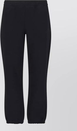 Burberry cotton slim-fit straight-leg track pants