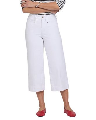 NYDJ Brigitte Optic White Capri Jean