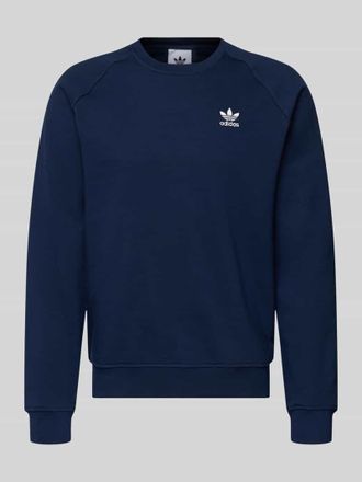 adidas Originals Regular Fit Sweatjacke aus Baumwoll-Mix in Marine, Gr&ouml;&szlig;e XXL