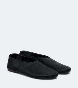 A.Emery Jesse calf hair flats