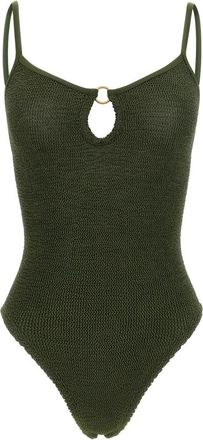 Hunza G Badmode, Dames, Groen, ONE Size, Beachwear
