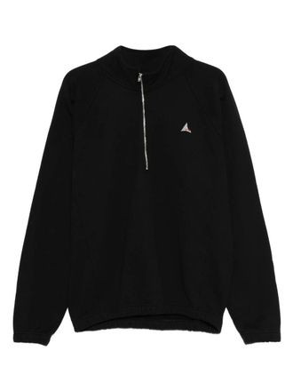 Roa Logo 490Gsm Heavy Half Zip Clothing