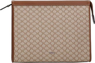 Max Mara Tassen, Dames, Beige, ONE Size, Katoen, Max Mara Tassen.. Beige+Suede