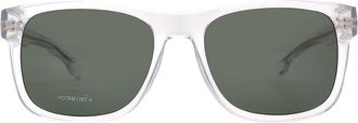 HUGO BOSS Green Sport Mens Sunglasses BOSS 1568/S 0900/QT 55