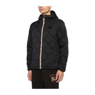 Burberry Opvouwbaar gewatteerd jack - Heren - Jassen - Zwart - Maat: M Nylon