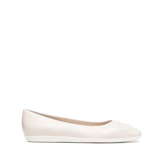 Ferragamo Ladies White Sneakers, US Size 9.5