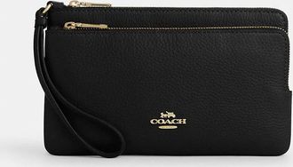 Coach Double Zip Wallet