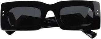 Valentino Pre-owned Accessories, female, Black, Size: ONE SIZE Pre-owned Vintage Sunglasses