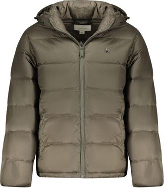 Calvin Klein Marrone Poliammide Mens Mens Jacket