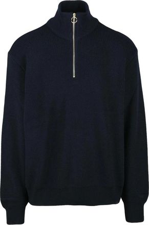Paul & Shark Truien & Vesten, Heren, Blauw, 2Xl, Wol, Trui met col en rits