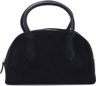 Adornia Black Oversized Bowling Bag