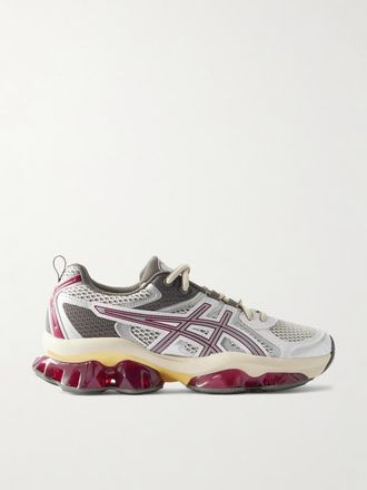 Asics Sneakers In Mesh Gel-quantum Kinetic - Grigio