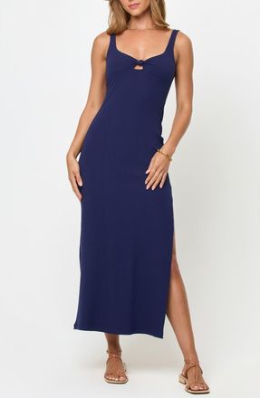 L*Space Alexis Cover-Up Midi Dress in Midnight Blue at Nordstrom, Size X-Small