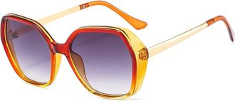 Generic Mens and For Womens Small Square Sunglasses, Outdoor Holiday Decorative Glasses (Color : G, Size : Medium)