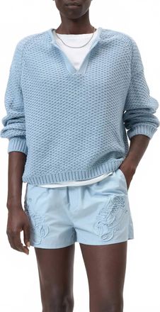 Closed Womens Long Sleeve Tunic In Blue