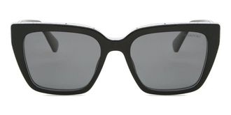 Swarovski SK6013 Polarized 101581 Womens Sunglasses Black Size 54