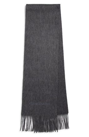 Acne Studios Vinnie Alpaca & Wool Scarf in Grey Melange at Nordstrom