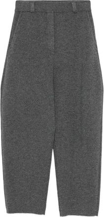 Lisa Yang Wijde broek - Dames - Broeken - Grijs - M - Broeken