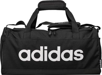 adidas Linear Logo Duffle Bag Black FL3693
