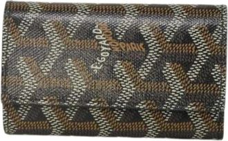 Goyard Pre-owned Sleuteletui - Heren - Vintage Accessoires - Bruin - ONE Size - Leer - Vintage