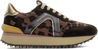 Ambitious Rhome Retro Runner - Dames - Sneakers - Bruin - 36 EU - Leer - Schoenen
