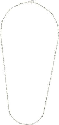 Sterling Forever Silver Janina Twisted Beaded Chain Necklace