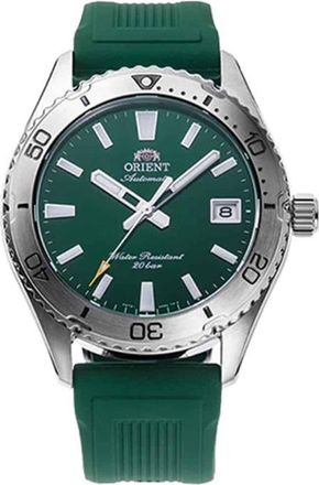 Orient Mako Automatic Green Dial Mens Watch RA-AC0Q11E30B