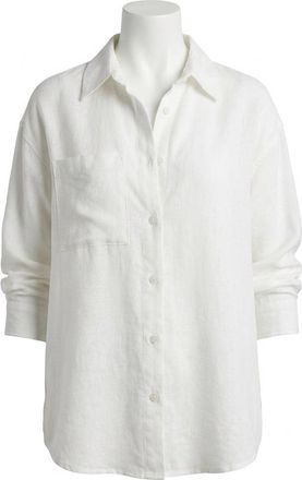 Z Supply Alfie Button Up Shirt In White