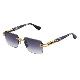 Dita Eyewear Meta-Evo One Grey Gradient Rectangular Unisex Sunglasses DTS147-A-01 56