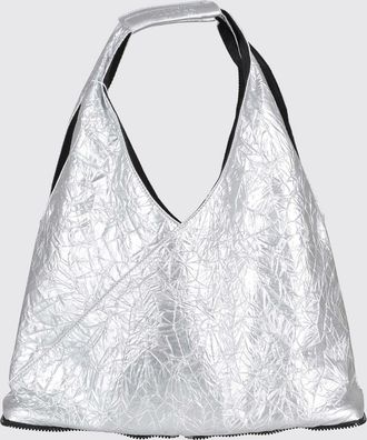 Maison Margiela Borsa Japanese MM6 Maison Margiela in pelle sintetica laminata effetto stropicciato