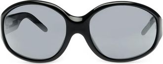 Dolce & Gabbana Eyewear Occhiali da sole ovali - Nero