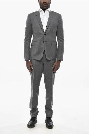 Thom Browne 3-Button Wool Suit With Double Vent size Xl