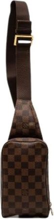 Louis Vuitton Pre-owned Cross Body Bags, female, Brown, Size: ONE SIZE Pre-owned The Geronimos Crossbody Bag