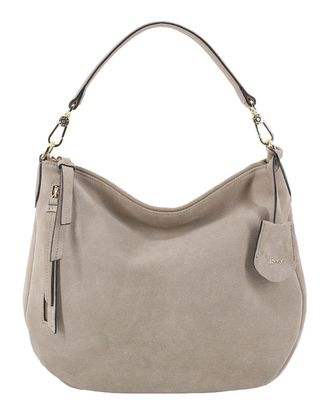 Abro shoulder bag cross body bag Leather Suede Hobo Juna Bag Siena taupe