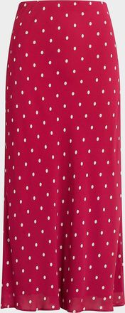 Favorite Daughter The Jojo Polka Dot Midi Skirt