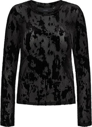 Copenhagen Muse Dames, Tops, Zwart, Maat: S Lame