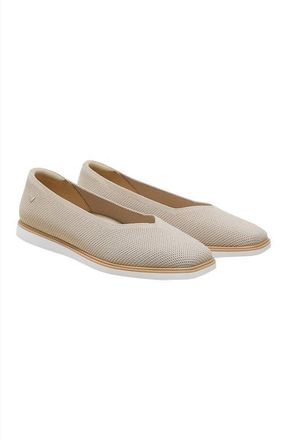Vivaia Mabel Square-Toe All-Day Standing Flats in Almond at Nordstrom, Size 8.5