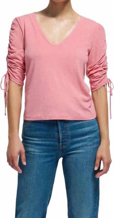 Nation Ltd Prima Tee In Mauve