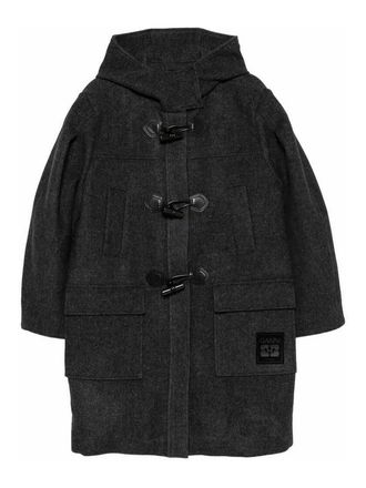 Ganni Peacoat Wool Duffle Coat