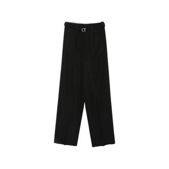 Seafarer Belted Wide-leg Trousers